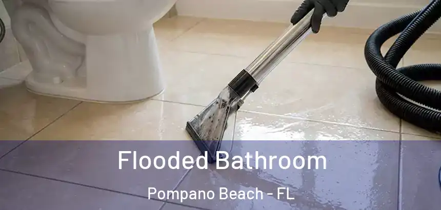  Flooded Bathroom Pompano Beach - FL